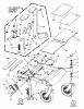 Snapper NZMJ23521KH (84938) - 52" Zero-Turn Mower, 23 HP, Kohler, Mid Mount, Z-Rider Commercial Lawn & Turf Series 1 Ersatzteile FRONT FRAME ASSEMBLY PT.1