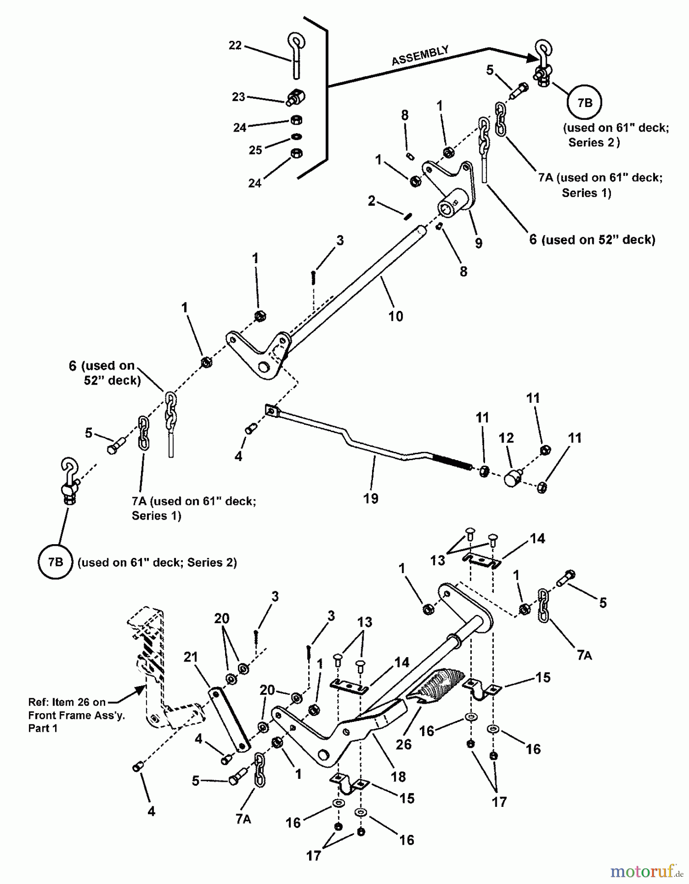 Snapper Nullwendekreismäher, Zero-Turn NZMJ23521KH (84938) - Snapper 52