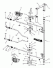 Snapper NZMJ23521KH (84938) - 52" Zero-Turn Mower, 23 HP, Kohler, Mid Mount, Z-Rider Commercial Lawn & Turf Series 1 Ersatzteile PARKING BRAKE ASSEMBLY (Series 1)