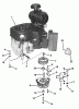Snapper NZMJ25613KH (7800025) - 61" Zero-Turn Mower, 25 HP, Kohler, Mid Mount, Z-Rider Commercial Lawn & Turf Series 3 Ersatzteile ENGINE SUB-ASSEMBLY