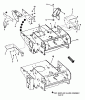 Snapper NZMJ25613KH (7800025) - 61" Zero-Turn Mower, 25 HP, Kohler, Mid Mount, Z-Rider Commercial Lawn & Turf Series 3 Ersatzteile REAR FRAME & TANK BRACKETS