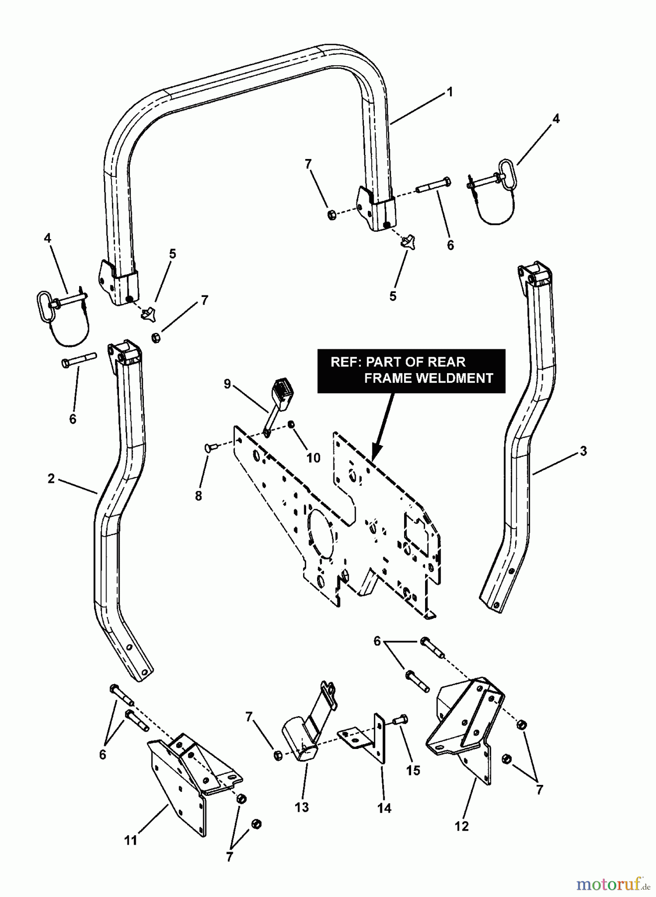 Snapper Nullwendekreismäher, Zero-Turn NZMJ25613KH (7800025) - Snapper 61