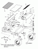 Snapper NZMXL32734BV (7800073) - 73" Zero-Turn Mower, 32 HP, B&S, Mid Mount, Large Frame, Z-Rider Commercial Lawn & Turf Series 4 Ersatzteile FRONT CHASSIS ASSEMBLY (Frame)