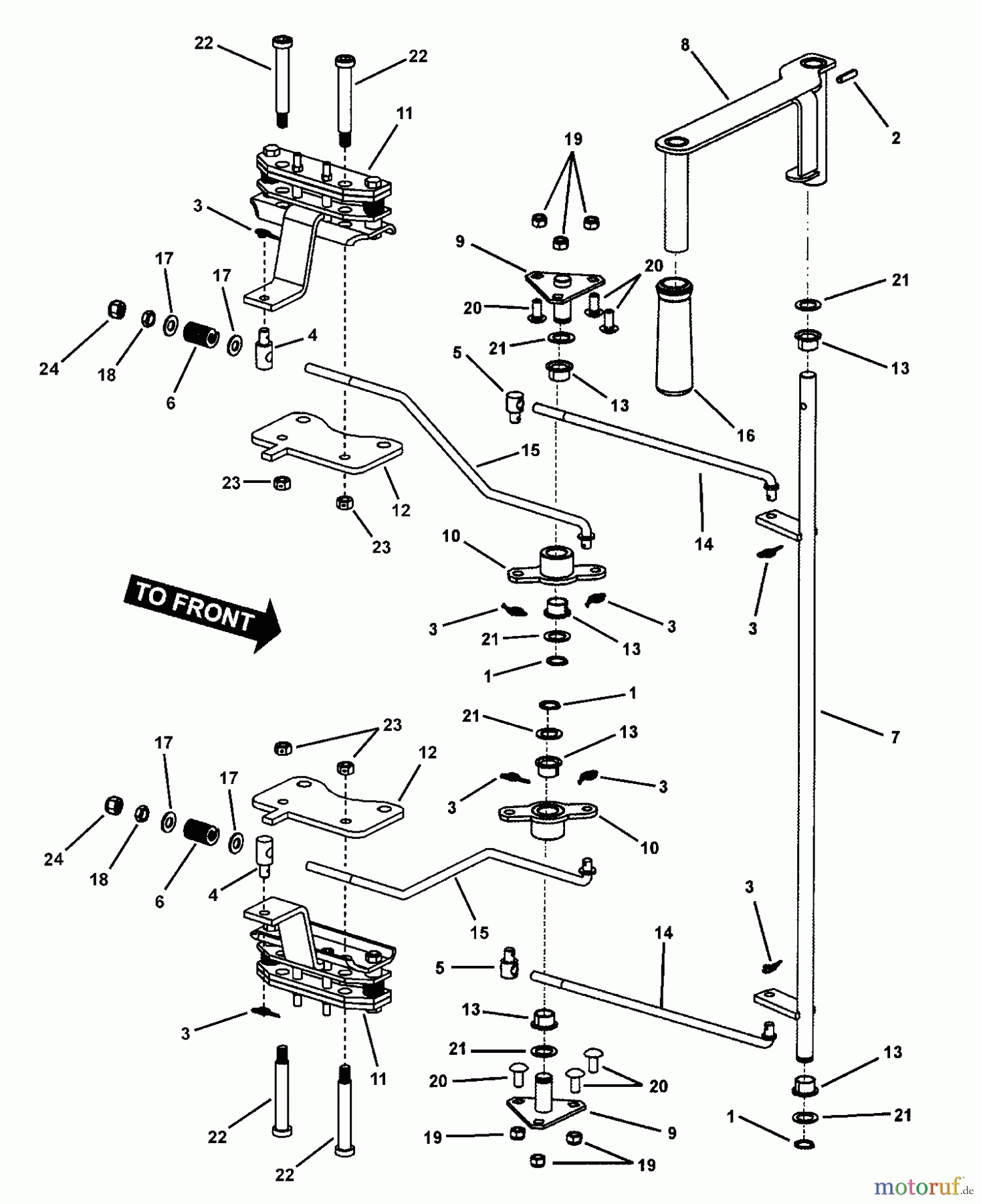 Snapper Nullwendekreismäher, Zero-Turn NZMXL32734BV (7800073) - Snapper 73
