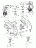 Snapper NZMXL32734BV (7800073) - 73" Zero-Turn Mower, 32 HP, B&S, Mid Mount, Large Frame, Z-Rider Commercial Lawn & Turf Series 4 Ersatzteile REAR CHASSIS, PUMPS & PULLEYS