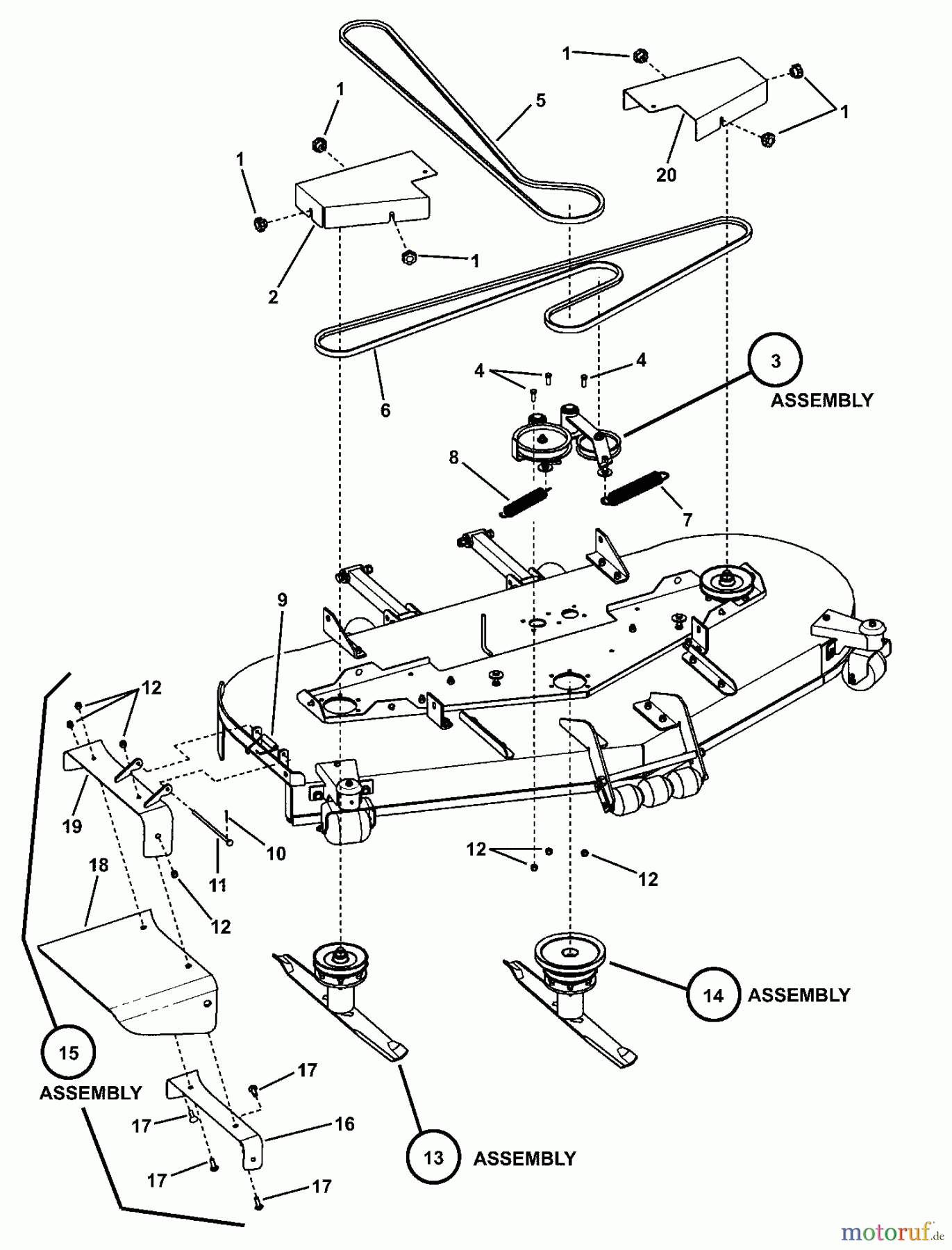  Snapper Nullwendekreismäher, Zero-Turn NZMXL32734BV (7800073) - Snapper 73