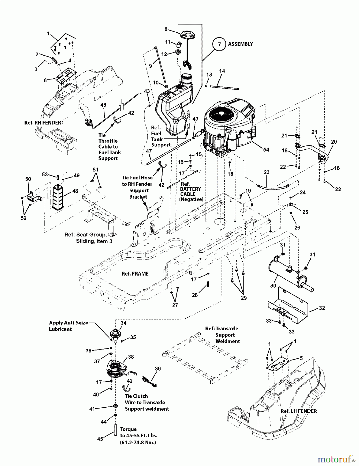 Snapper Nullwendekreismäher, Zero-Turn RZT26520 (7800765-01) - Snapper 52