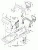 Snapper RZT27460 (7800767) - 46" Zero-Turn Mower, 27 HP, RZT Twin Stick 285Z Series Ersatzteile Frame Assembly & Rear Bumper Group