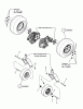 Snapper RZT27460 (7800767) - 46" Zero-Turn Mower, 27 HP, RZT Twin Stick 285Z Series Ersatzteile Wheel & Tire Group