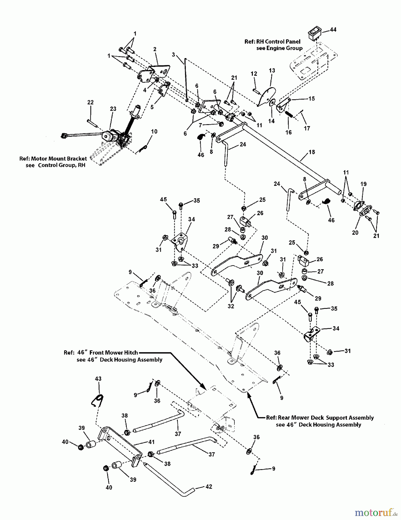  Snapper Nullwendekreismäher, Zero-Turn RZT27460 (7800578) - Snapper 46