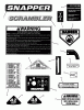 Snapper SZT18426BVE (85681) - 42" Zero-Turn Mower, 18 HP, Twin Stick, ZTR Series 6 Ersatzteile DECALS