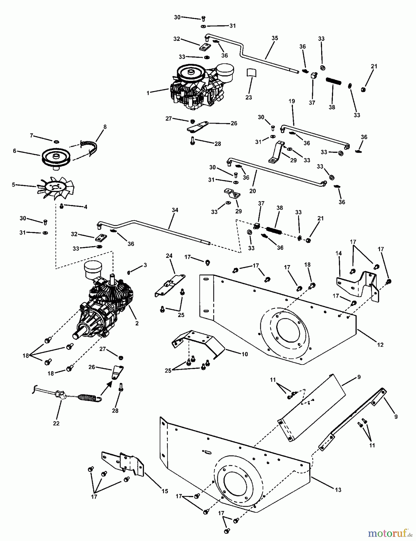 Snapper Nullwendekreismäher, Zero-Turn SZT18426BVE (85681) - Snapper 42
