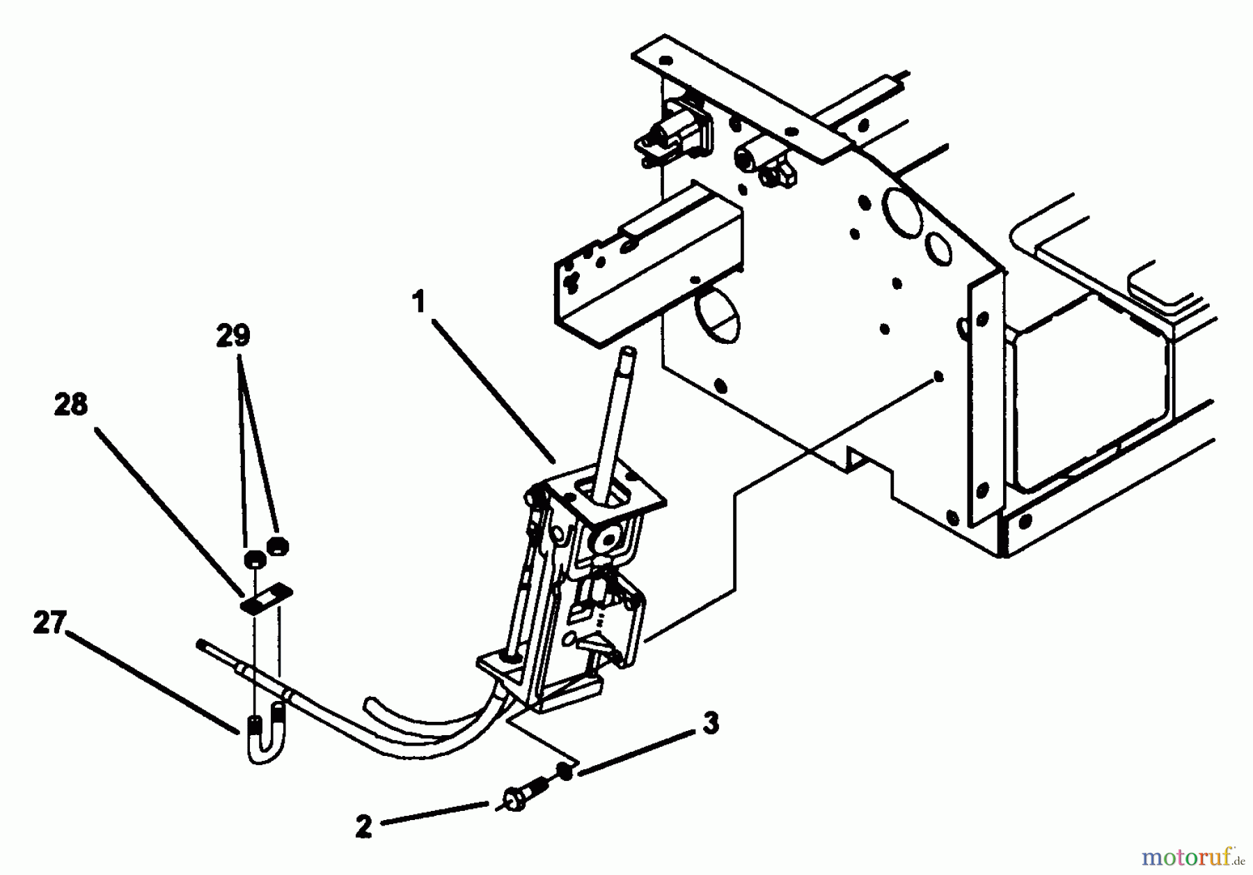 Snapper Nullwendekreismäher, Zero-Turn Z2205KV (80920) - Snapper 22 HP Zero-Turn Mower, Hydro Drive, ZTR Series 5 Joystick Steering Control Parts (Part 1)