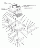 Snapper Z2003K (80464) - 20 HP Zero-Turn Mower, Hydro Drive, ZTR Series 3 Ersatzteile Motor Mount Assembly (Part 2)