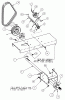 Snapper ZF2500KH (84409) - 25 HP Zero-Turn Mower, Out Front, Z-Rider Series 0 Ersatzteile Deck Driveshaft Assembly