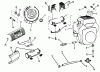Snapper ZF2500KH (84409) - 25 HP Zero-Turn Mower, Out Front, Z-Rider Series 0 Ersatzteile Engine Sub-Assembly