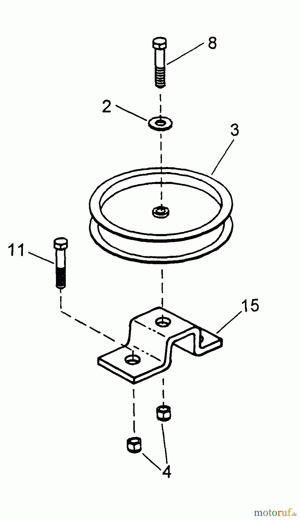 Snapper Nullwendekreismäher, Zero-Turn ZF2500KH (84409) - Snapper 25 HP Zero-Turn Mower, Out Front, Z-Rider Series 0 Fixed Idler Assemblies