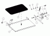 Snapper ZF2500KH (84409) - 25 HP Zero-Turn Mower, Out Front, Z-Rider Series 0 Ersatzteile Footrest Assembly