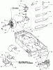 Snapper ZF2500KH (84409) - 25 HP Zero-Turn Mower, Out Front, Z-Rider Series 0 Ersatzteile Lower Chassis/Caster Wheel Assembly