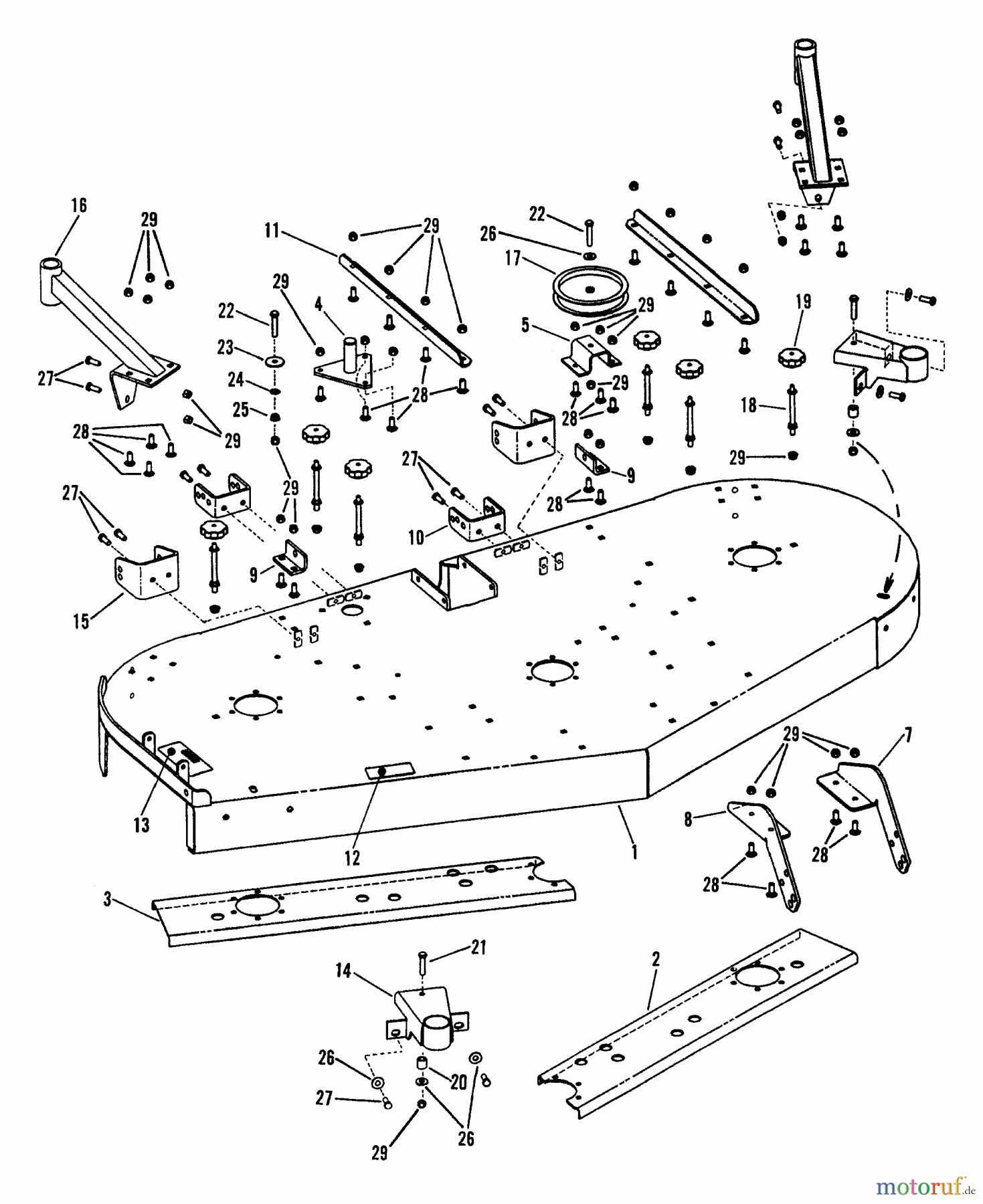  Snapper Nullwendekreismäher, Zero-Turn ZF2501KH (84574) - Snapper 25 HP Zero-Turn Mower, Out Front, Z-Rider Series 1 73