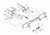 Snapper 250812BE - 25" Rear-Engine Rider, 8 HP, Series 12 Ersatzteile Blade Stop Pedals (30" Deck)