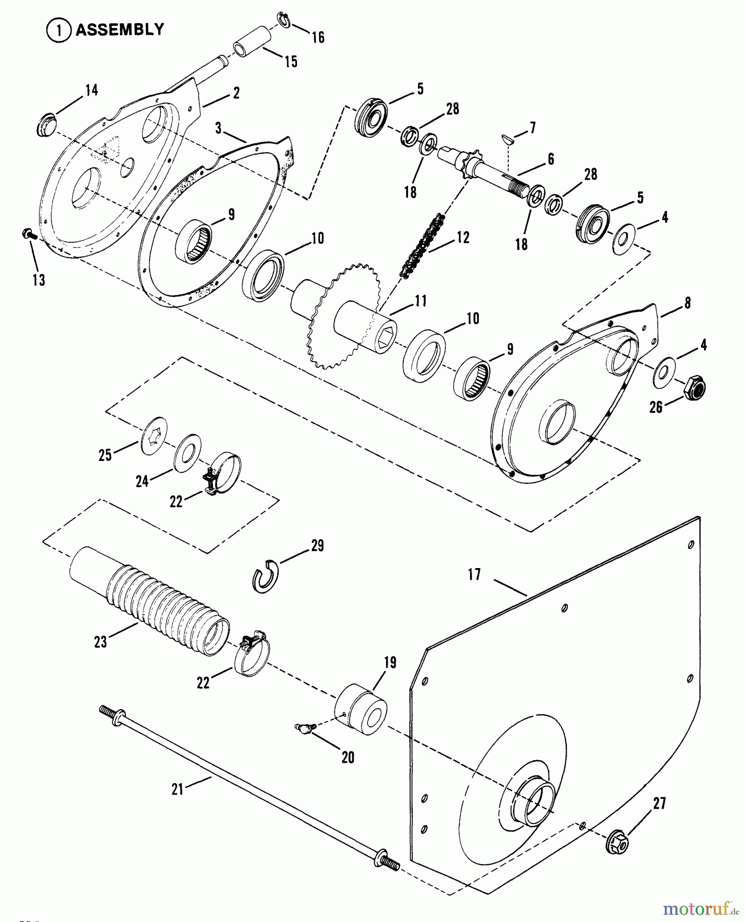 Snapper Zubehör. Rasenmäher 7060947 - Snapper Bag N-Wagon, 30 Bushel 260612T 26