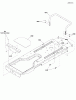 Snapper ZT1842 (2691136-00) - 42" Zero-Turn Mower, 18 HP, ZT Twin Stick Rider 200Z Series Ersatzteile Frame Group, No Footrest, w/o Suspension