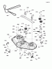 Snapper ZT2446 (2691034-00) - 46" Zero-Turn Mower, 24 HP, 300Z Series ZTR Ersatzteile Clutch & Support Group, 46" Frame Hung