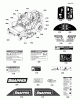 Snapper ZT2446 (2691034-00) - 46" Zero-Turn Mower, 24 HP, 300Z Series ZTR Ersatzteile Decals