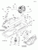 Snapper ZT2446 (2691034-00) - 46" Zero-Turn Mower, 24 HP, 300Z Series ZTR Ersatzteile Engine Group, Twin W/EFM