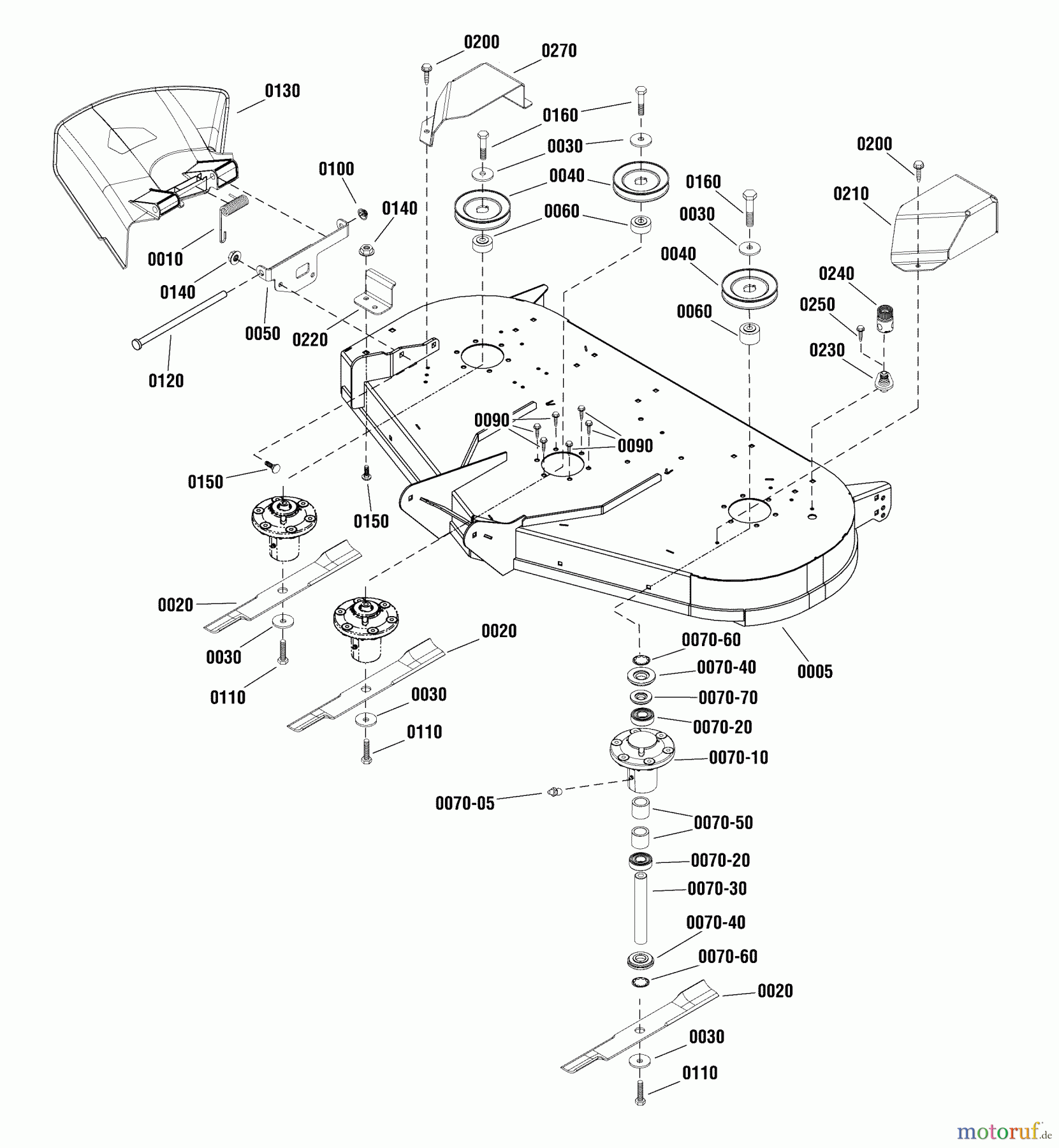 Snapper Nullwendekreismäher, Zero-Turn ZT2548 (2691167-00) - Snapper 48