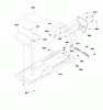Snapper ZT2548 (2691167-00) - 48" Zero-Turn Mower,25 HP 300Z Series ZTR Ersatzteile Frame Group - 2 Bar