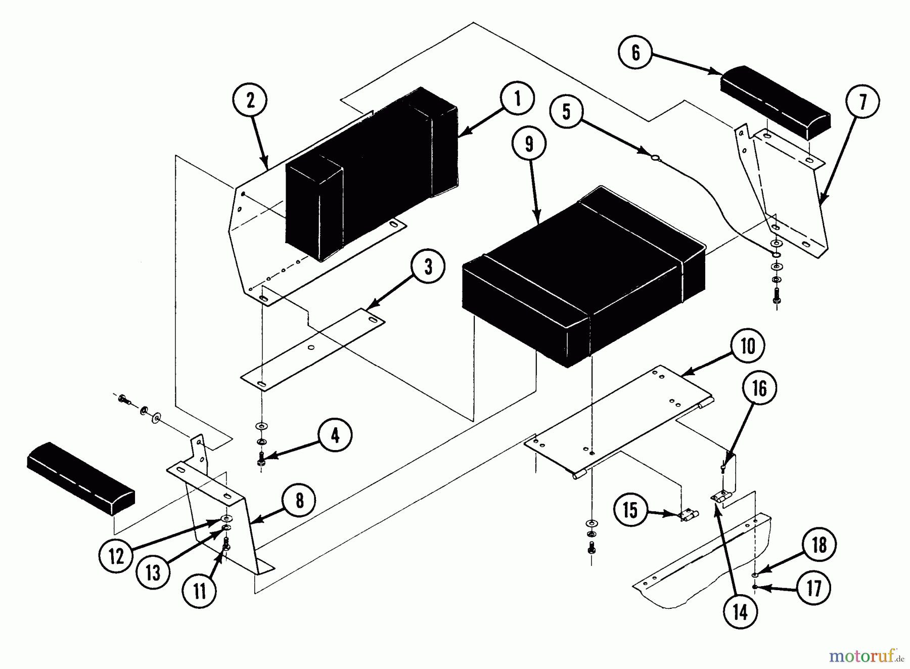 Snapper Nullwendekreismäher, Zero-Turn ZU2013K (80188) - Snapper 20 HP Zero-Turn Mower, Twin Stick, Unistat Drive, ZTR Series 3 Seat Parts, ZU2013K