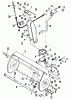 Snapper 7080575 - 38" Snowthrower Attachment LT (3 Piece Frames) Ersatzteile Blower & Discharge (Front) I
