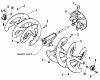 Snapper 7080575 - 38" Snowthrower Attachment LT (3 Piece Frames) Ersatzteile Impeller Augers 38"
