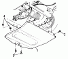 Snapper 7080575 - 38" Snowthrower Attachment LT (3 Piece Frames) Ersatzteile Transmission Ice Shield Parts