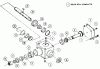 Snapper 7060374 - 42" Rear PTO Tiller Attachment, MF Series Ersatzteile 42" Tiller Gear Box
