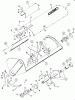 Snapper 80899 - 48" Rear PTO Tiller Attachment (MF) Ersatzteile Frame, Shroud, Tines