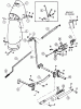 Snapper 7060376 - 42" Snowthrower Attachment, MF Series Ersatzteile Chute, Crank & Lift Linkage