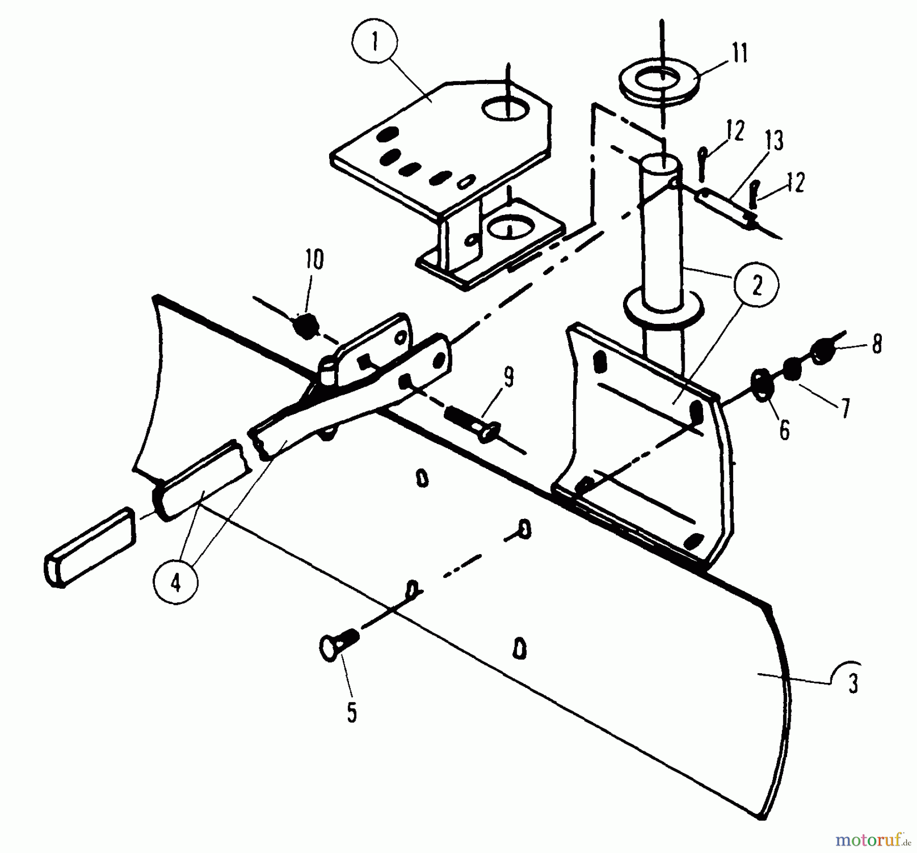Snapper Sonstiges 7060431 - Snapper Garden Tools Kit Rear Blade Parts