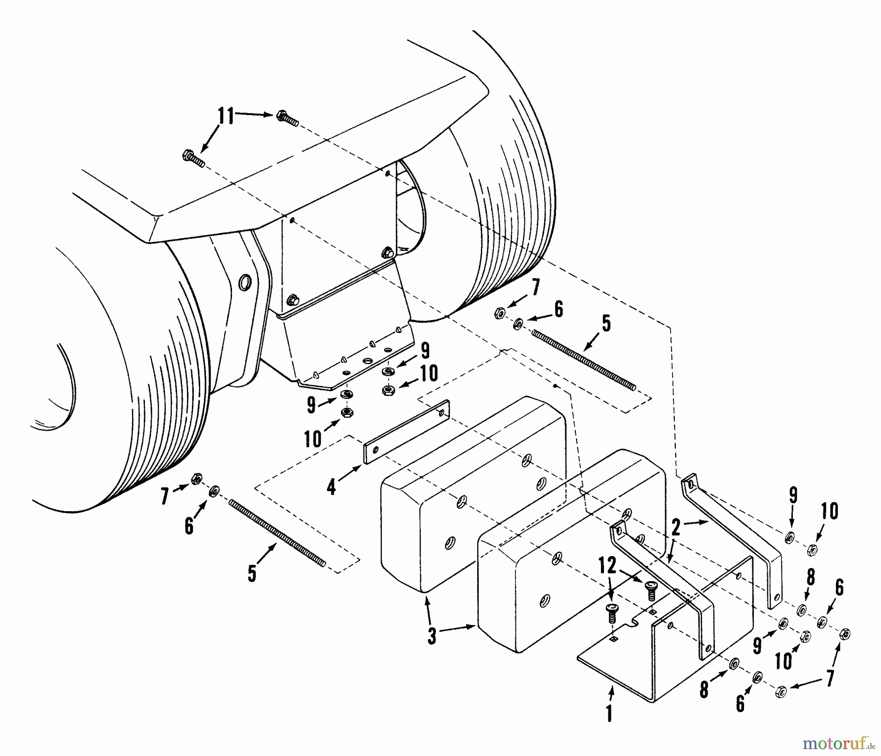  Snapper Sonstiges 7060659 - Snapper Rear Weight Kit Weight Kit