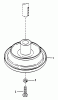 Snapper 250812BE - 25" Rear-Engine Rider, 8 HP, Series 12 Ersatzteile Drive Disc Assembly