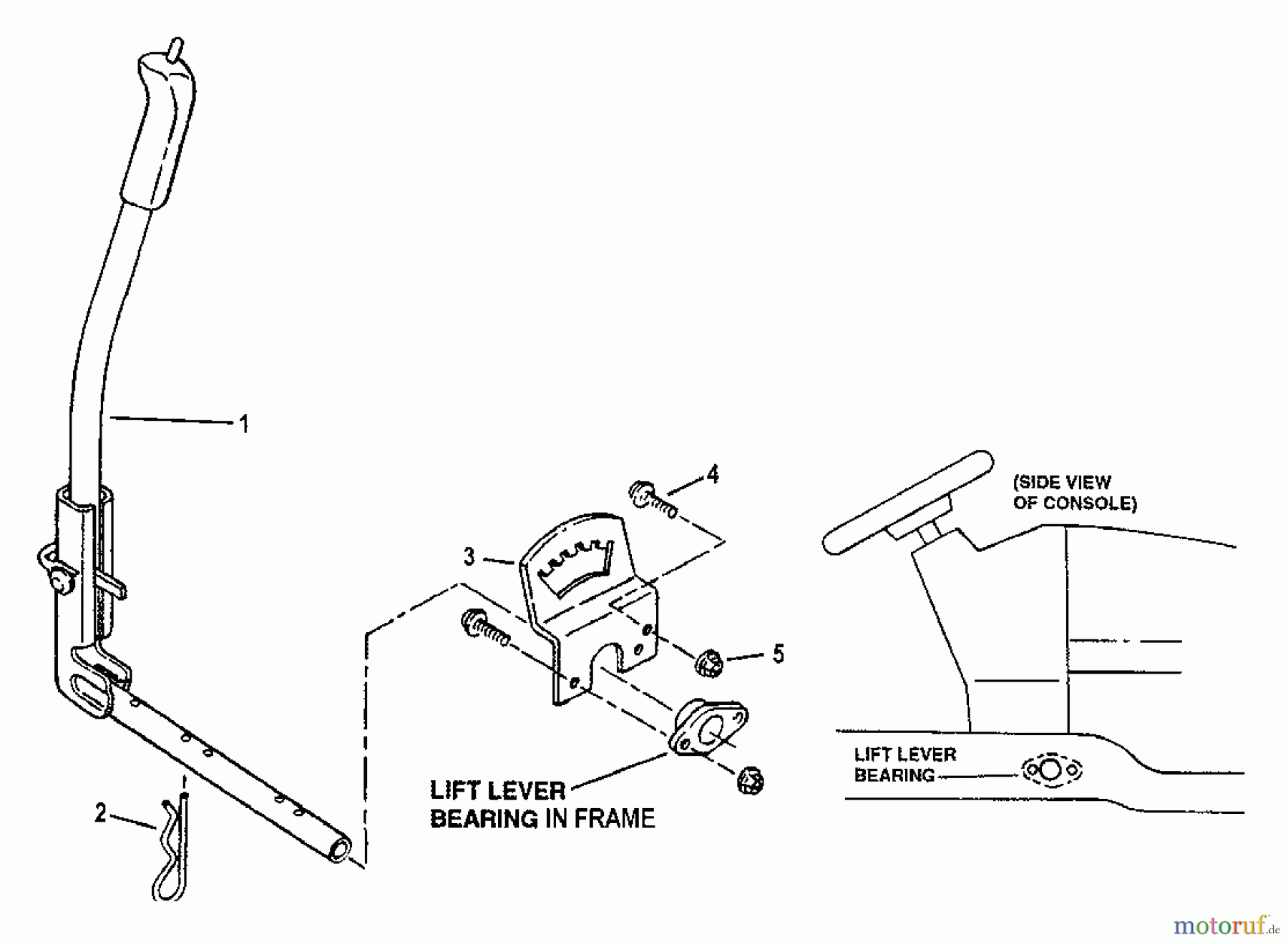  Snapper Sonstiges 7061320 - Snapper Lift Lever Kit (1 Piece Frame) Lift Lever Kit
