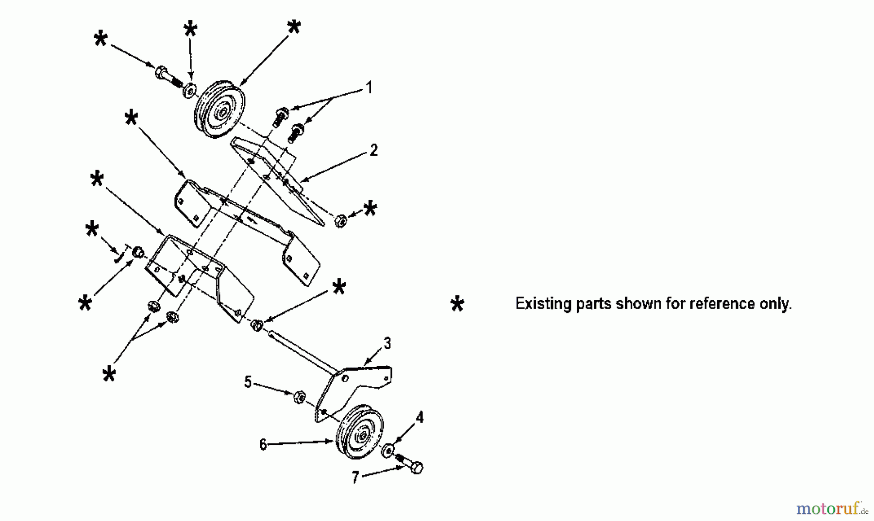 Snapper Sonstiges 7061781 - Snapper Snowthrower Support Update Kit, LT Series Update Kit