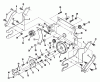 Snapper 7082597 - 36" Snowthrower For Large Frame Tractors Ersatzteile Accessory, Snow Thrower - Mounting Assembly & Drive
