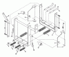 Snapper 7082597 - 36" Snowthrower For Large Frame Tractors Ersatzteile Accessory, Snow Thrower - Mounting Assembly & Lift Components