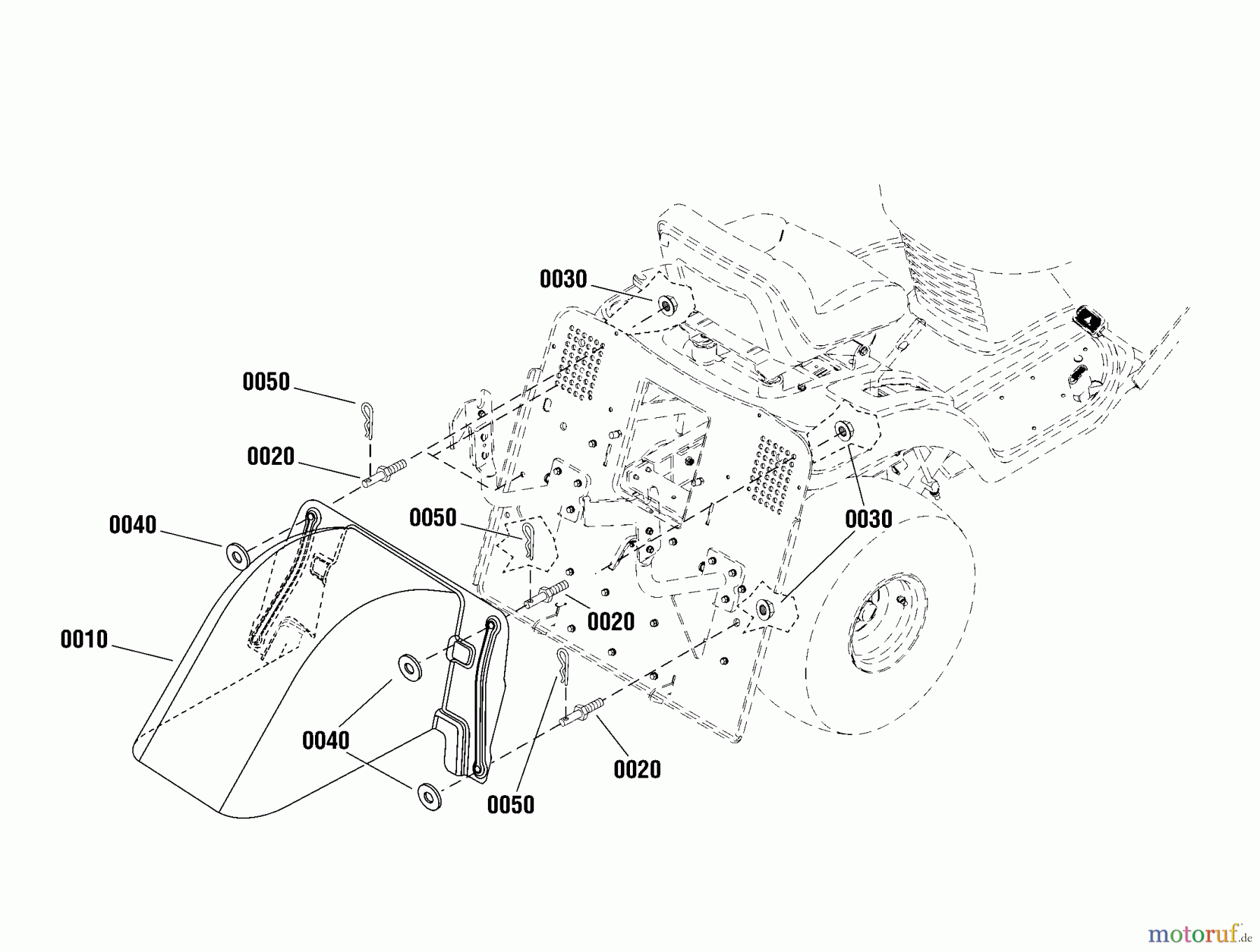  Snapper Sonstiges 885654 - Snapper Rear Deflector, RDLT Rear Deflector