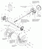 Snapper 12387E (1694605) - 38" Snowthrower, 12 HP, Two-Stage Large Frame, 2005, Series 7 Ersatzteile Auger Drive Group