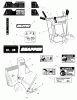 Snapper 12387E (1694605) - 38" Snowthrower, 12 HP, Two-Stage Large Frame, 2005, Series 7 Ersatzteile Decals Group