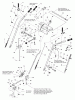 Snapper 12387E (1694605) - 38" Snowthrower, 12 HP, Two-Stage Large Frame, 2005, Series 7 Ersatzteile Handles and Controls Group